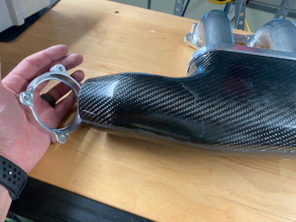 Porsche 944 Turbo Carbon Fibre Intake Manifold - Image 3